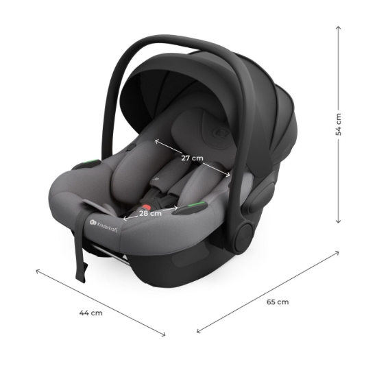 Imagine SCOICA AUTO KINDERKRAFT I-LITE 40-87 CM, GREY