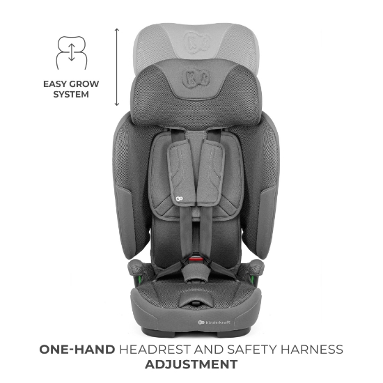 Imagine SCAUN AUTO KINDERKRAFT FIX2GO 76-150 CM, GREY