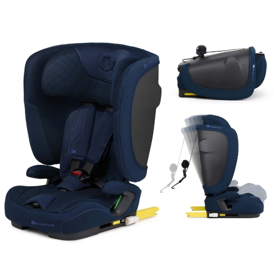 Imagine SCAUN AUTO KINDERKRAFT FIX2GO 76-150 CM, NAVY