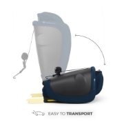 Imagine SCAUN AUTO KINDERKRAFT FIX2GO 76-150 CM, NAVY