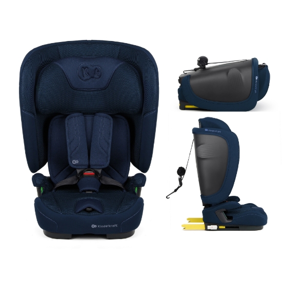 Imagine SCAUN AUTO KINDERKRAFT FIX2GO 76-150 CM, NAVY