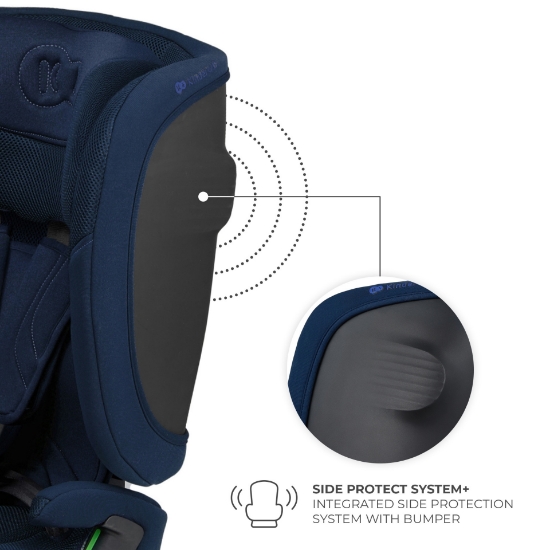 Imagine SCAUN AUTO KINDERKRAFT FIX2GO 76-150 CM, NAVY