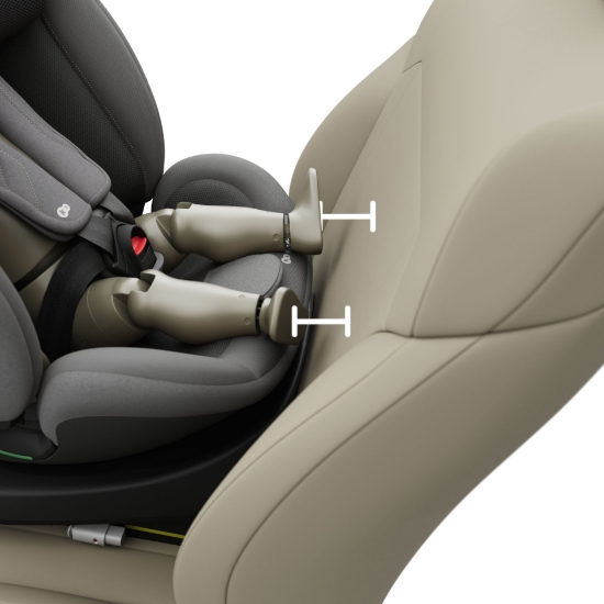 Imagine BAZA ISOFIX 360 KINDERKRAFT ENDURA SAFE FX, BLACK