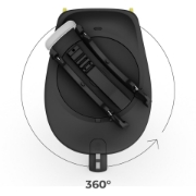 Imagine BAZA ISOFIX 360 KINDERKRAFT ENDURA SAFE FX, BLACK