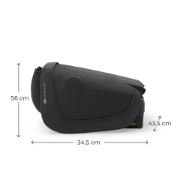 Imagine SCAUN AUTO KINDERKRAFT UNITY2 100-150 CM, BLACK