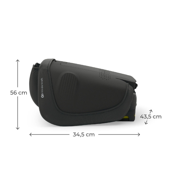 Imagine SCAUN AUTO KINDERKRAFT UNITY2 100-150 CM, BLACK