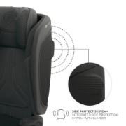 Imagine SCAUN AUTO KINDERKRAFT UNITY2 100-150 CM, BLACK