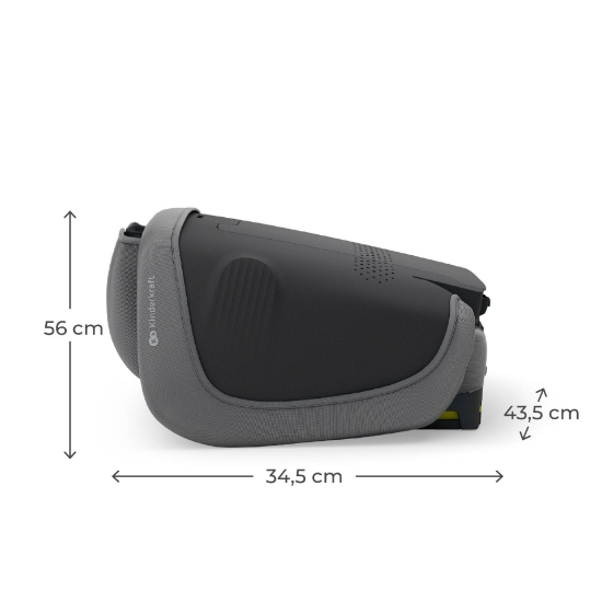 Imagine SCAUN AUTO KINDERKRAFT UNITY2 100-150 CM, GREY