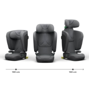 Imagine SCAUN AUTO KINDERKRAFT UNITY2 100-150 CM, GREY