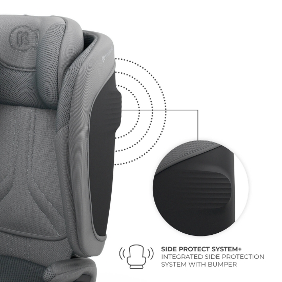 Imagine SCAUN AUTO KINDERKRAFT UNITY2 100-150 CM, GREY