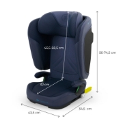 Imagine SCAUN AUTO KINDERKRAFT UNITY2 100-150 CM, NAVY