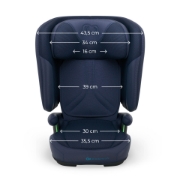 Imagine SCAUN AUTO KINDERKRAFT UNITY2 100-150 CM, NAVY
