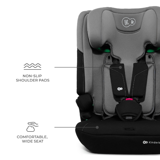 Imagine SCAUN AUTO KINDERKRAFT COMFY 75-150 CM, DK GREY