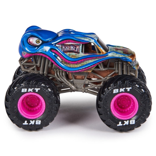 Imagine MONSTER JAM MASINUTA METALICA KRAKEN SCARA 1 LA 64