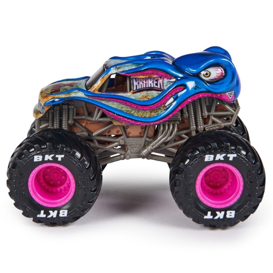 Imagine MONSTER JAM MASINUTA METALICA KRAKEN SCARA 1 LA 64