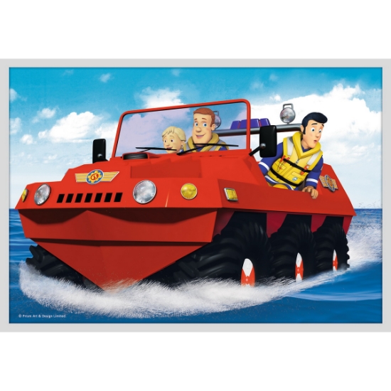 Imagine PUZZLE TREFL 10IN1 ECHIPA POMPIERULUI SAM