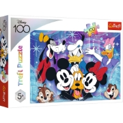 Imagine PUZZLE TREFL DISNEY 100 PRIETENII FERICITI