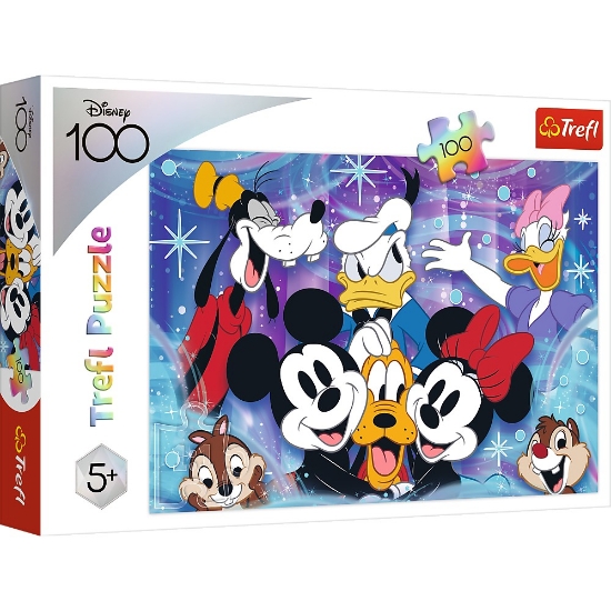 Imagine PUZZLE TREFL DISNEY 100 PRIETENII FERICITI