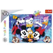 Imagine PUZZLE TREFL DISNEY 100 PRIETENII FERICITI
