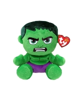 Imagine PLUS TY 15CM BEANIE BABIES SOFT MARVEL HULK