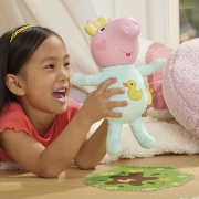 Imagine PEPPA PIG SET DE JOACA OINKS AND SNUGGLES PAPUSA EVIE INTERACTIVA CU ACCESORII
