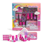 Imagine MARTINELIA LITTLE UNICORN SET LUCIU DE BUZE SI LAC DE UNGHII CU CUTIE METALICA