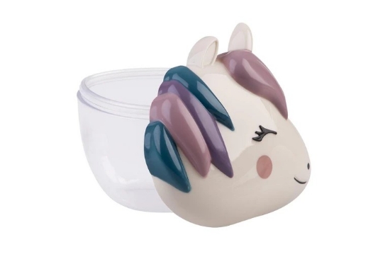Imagine RECIPIENT HRANA BEBE CU CAPAC, MELII LUXE, MODEL UNICORN