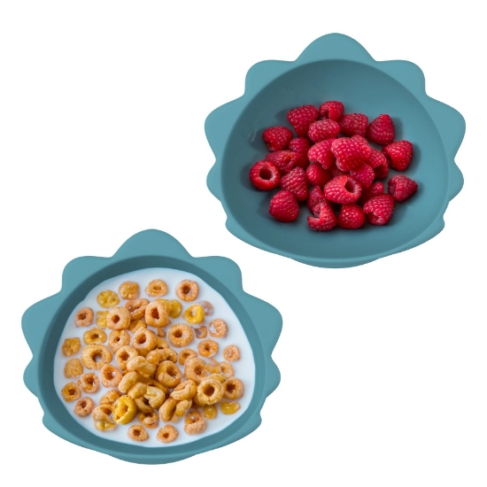 Imagine SET 2 CASTRONELE CU VENTUZA SILICON MELII LUXE, MODEL DINOZAUR