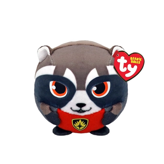 Imagine PLUS TY 8CM BEANIE BALLS MARVEL ROCKET 