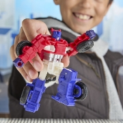 Imagine TRANSFORMERS CYBERWORLD ROBOT OPTIMUS PRIME CONVERTIBIL 10CM