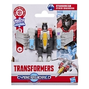 Imagine TRANSFORMERS CYBERWORLD ROBOT STARSCREAM CONVERTIBIL 10CM