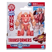 Imagine TRANSFORMERS CYBERWORLD ROBOT ELITA 1 CONVERTIBIL 10CM