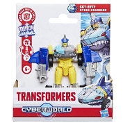 Imagine TRANSFORMERS CYBERWORLD ROBOT SKYBYTE CONVERTIBIL 10CM