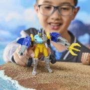 Imagine TRANSFORMERS CYBERWORLD ROBOT SKYBYTE CONVERTIBIL 10CM