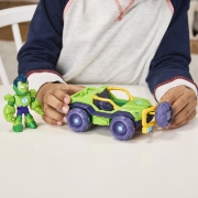 Imagine MARVEL IRON MAN SI PRIETENII SAI UIMITORI SET VEHICUL SI FIGURINA IRON HULK