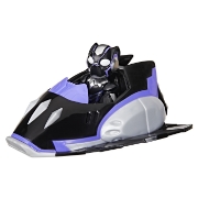 Imagine MARVEL IRON MAN SI PRIETENII SAI UIMITORI SET VEHICUL SI FIGURINA BLACK PANTHER