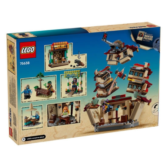 Imagine LEGO ONE PIECE BATALIA DIN PARCUL ARLONG 75638