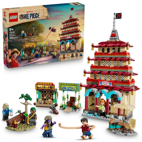 Imagine LEGO ONE PIECE BATALIA DIN PARCUL ARLONG 75638