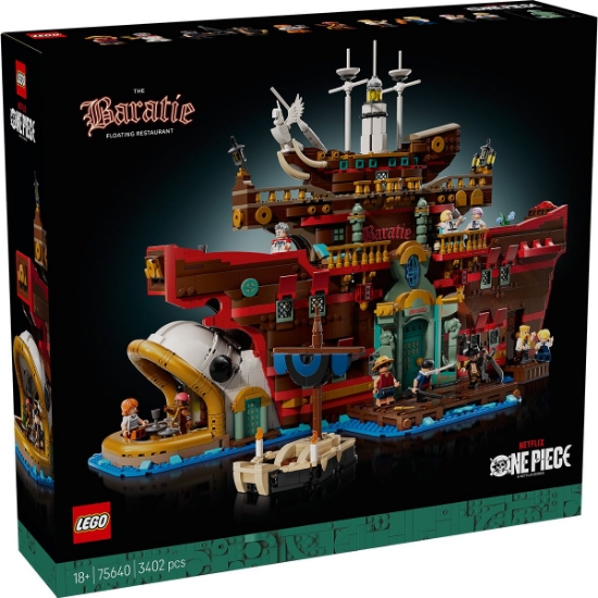 Imagine LEGO ONE PIECE RESTAURANTUL PLUTITOR BARATIE 75640