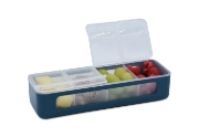Imagine CUTIE SNACK 4 COMPARTIMENTE, MELII LUXE, BLUE 
