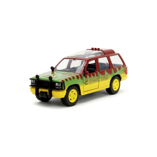 Imagine JADA JURASSIC WORLD 30TH ANNIVERSARY MASINUTA METALICA FORD EXPLORER 1993 SCARA 1 LA 32
