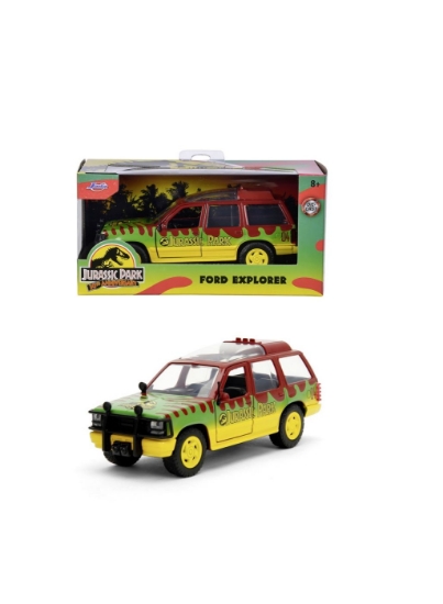 Imagine JADA JURASSIC WORLD 30TH ANNIVERSARY MASINUTA METALICA FORD EXPLORER 1993 SCARA 1 LA 32