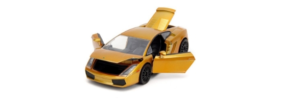 Imagine JADA FAST FURIOUS MASINUTA METALICA LAMBORGHINI GALLARDO AURIU SCARA 1 LA 24