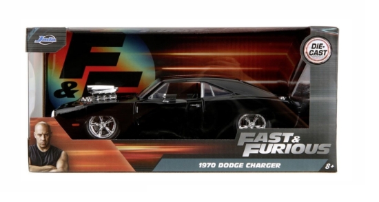 Imagine JADA FAST AND FURIOUS MASINUTA METALICA DODGE CHARGER 1970 SCARA 1 LA 24