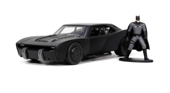 Imagine JADA BATMAN MASINUTA METALICA BATMOBILE 2022 SCARA 1 LA 32