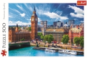 Imagine PUZZLE TREFL 500 O ZI CU SOARE LA LONDRA
