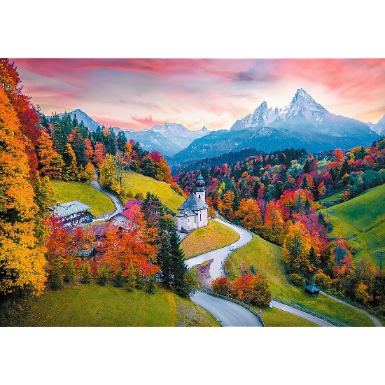 Imagine PUZZLE TREFL UFT 1000 PEISAJ IDILIC ALPI