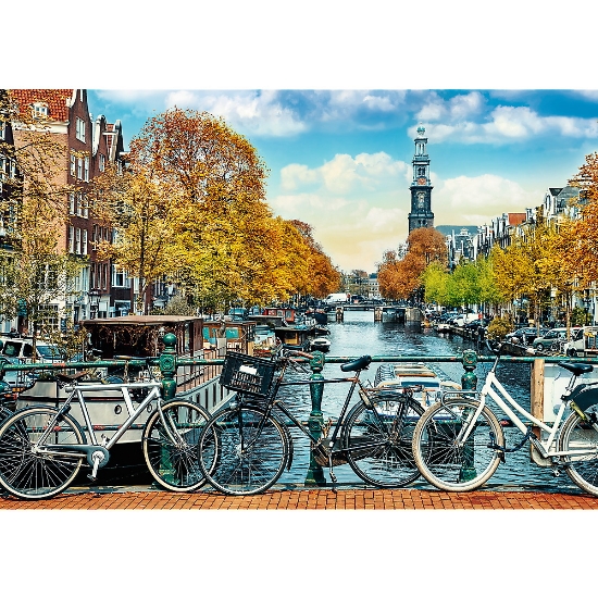 Imagine PUZZLE TREFL UFT 1000 TOAMNA IN AMSTERDAM