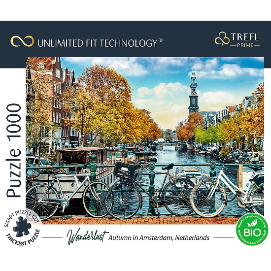 Imagine PUZZLE TREFL UFT 1000 TOAMNA IN AMSTERDAM