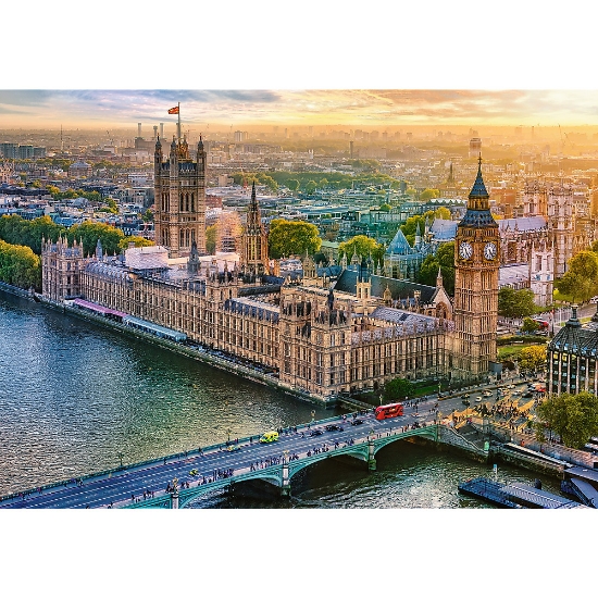Imagine PUZZLE TREFL UFT 1000 PALATUL WESTMINSTER